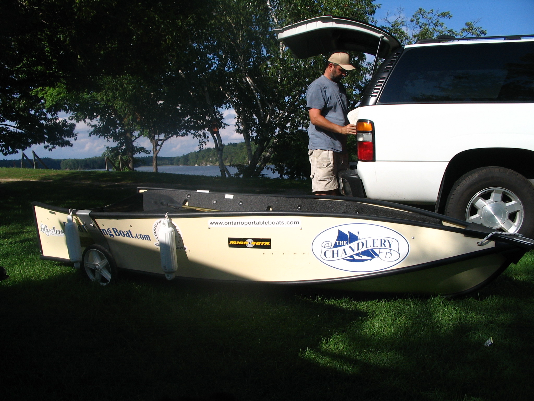 Desert Lake Blind Fishing Porta-Bote Sea Trials | Lawrence Gunther