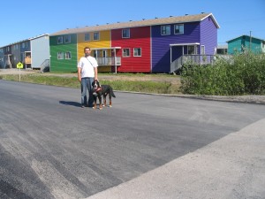 Photo of Inuvik’s “Smarty Box” houses